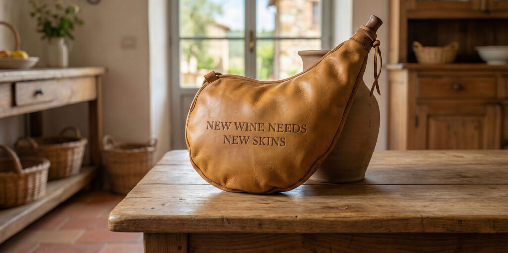 Jesus First Miracle New Wine Needs New Skins